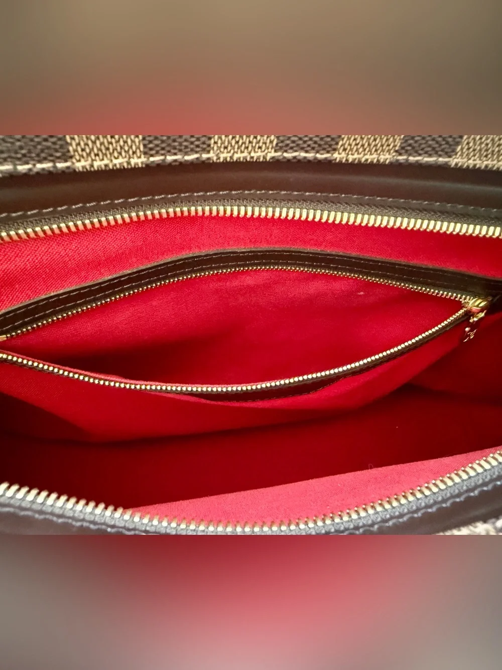 Authentic Discontinued Vintage Louis Vuitton Damier Ebene Chelsea Tote Bag - EUC